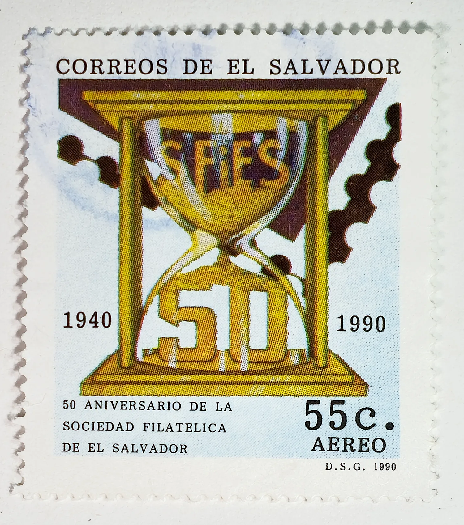 50 lat Stowarzyszenia Filatelistów Salvador, zdjęcie 1 z 2