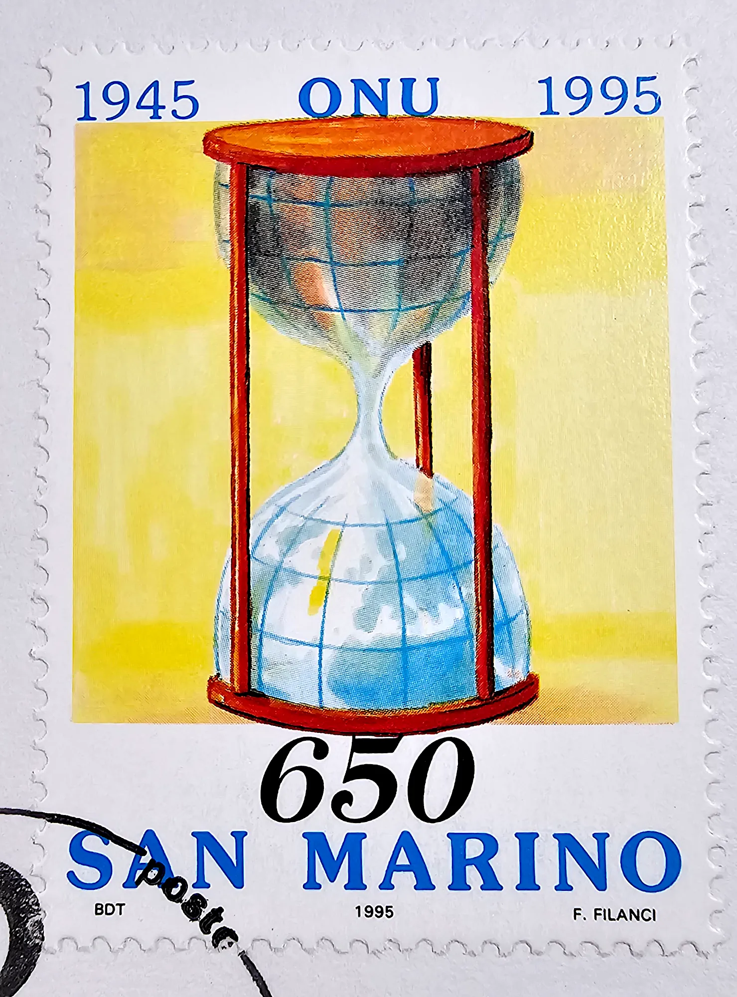 San Marino - 50 lat ONZ, zdjęcie 5 z 6